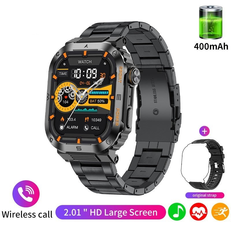 Multifunctional Waterproof Alarm Clock Large Dial Smart Reminder Watch